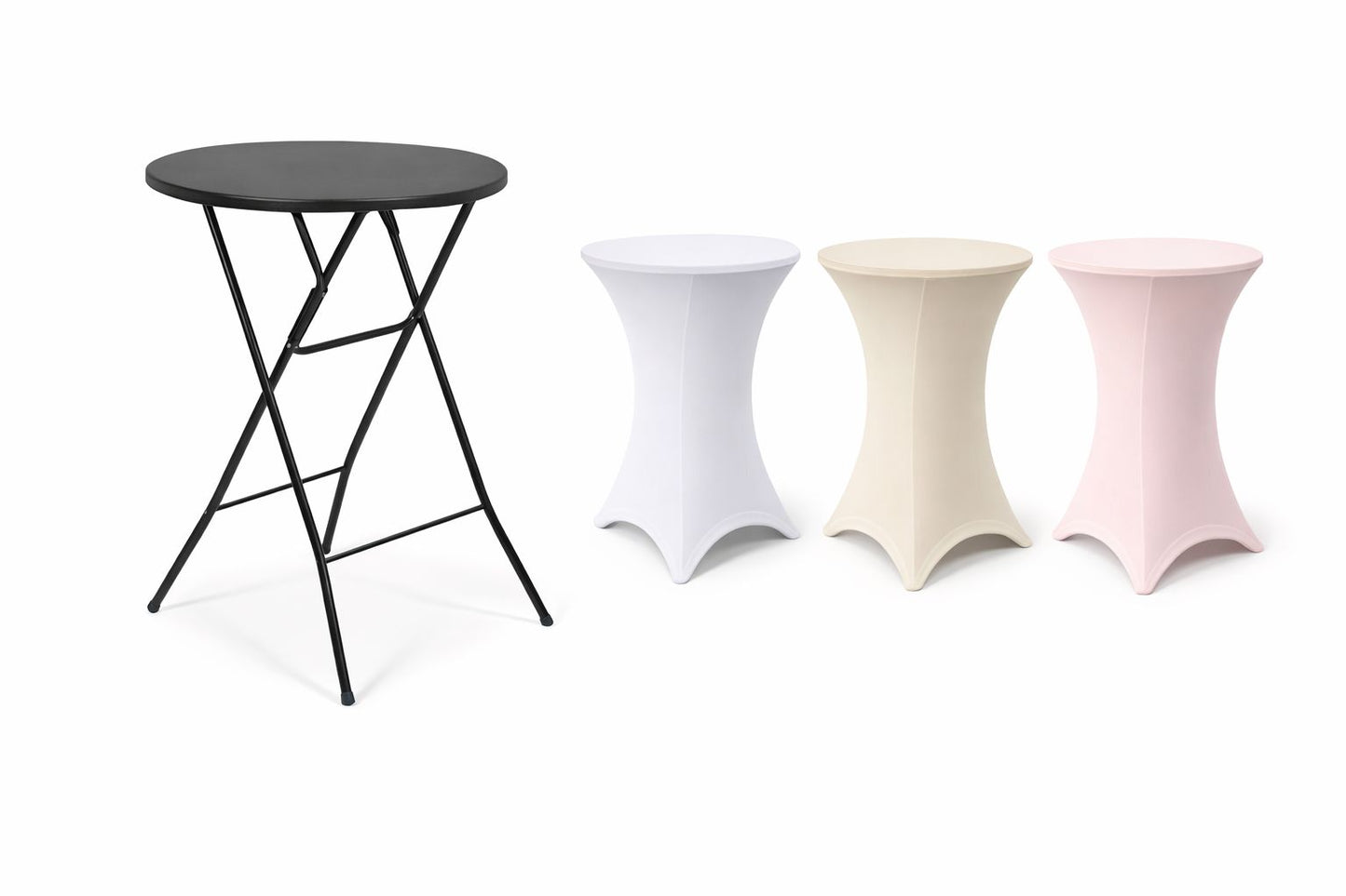 Masă de cocktail pliabilă – Ø 80 x 110 cm Simpu Acasa