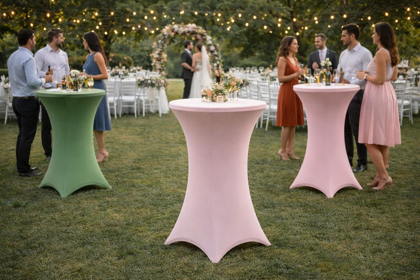 Masă de cocktail pliabilă – Ø 80 x 110 cm Simpu Acasa