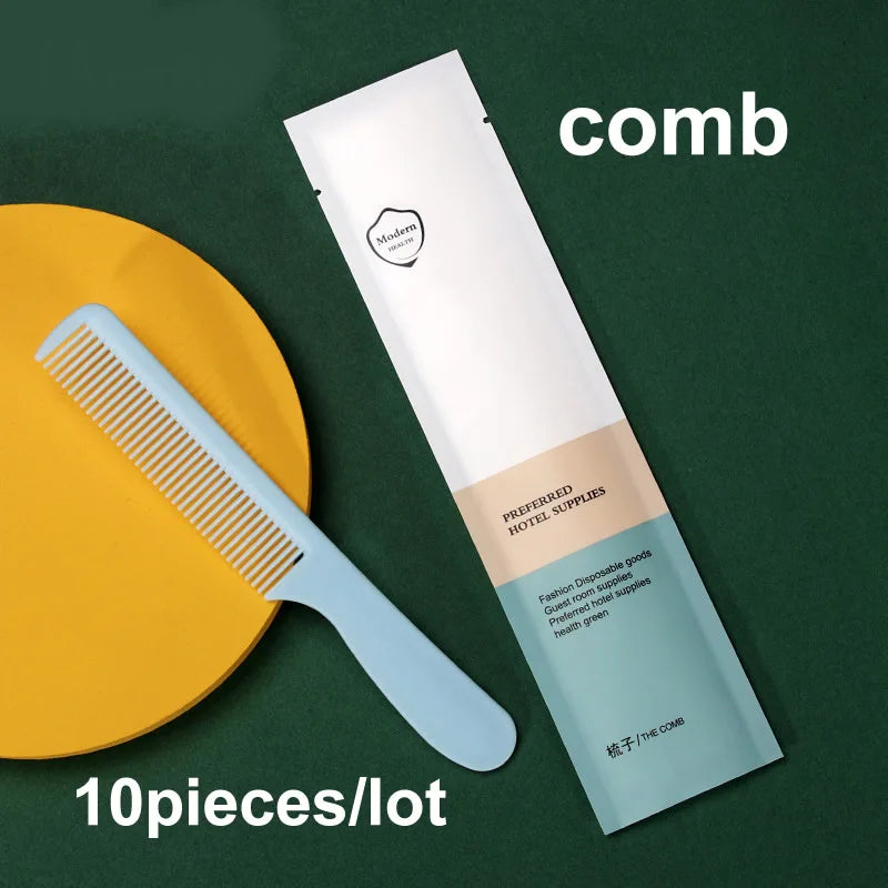 Kit Dentar Hotel 10 Seturi - Periuță, Pastă Dinți, Aparat Ras - Călătorii Simpu Acasa