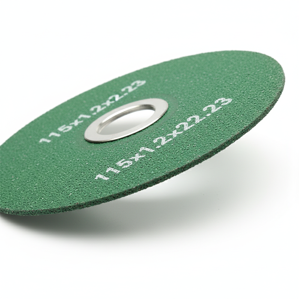 Disc abraziv verde 115mm - detaliu