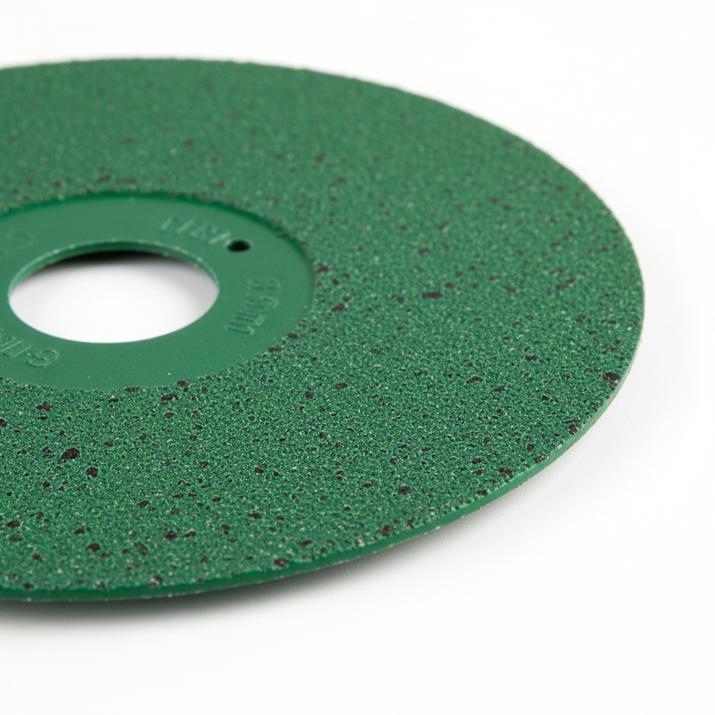 Disc abraziv verde - detaliu