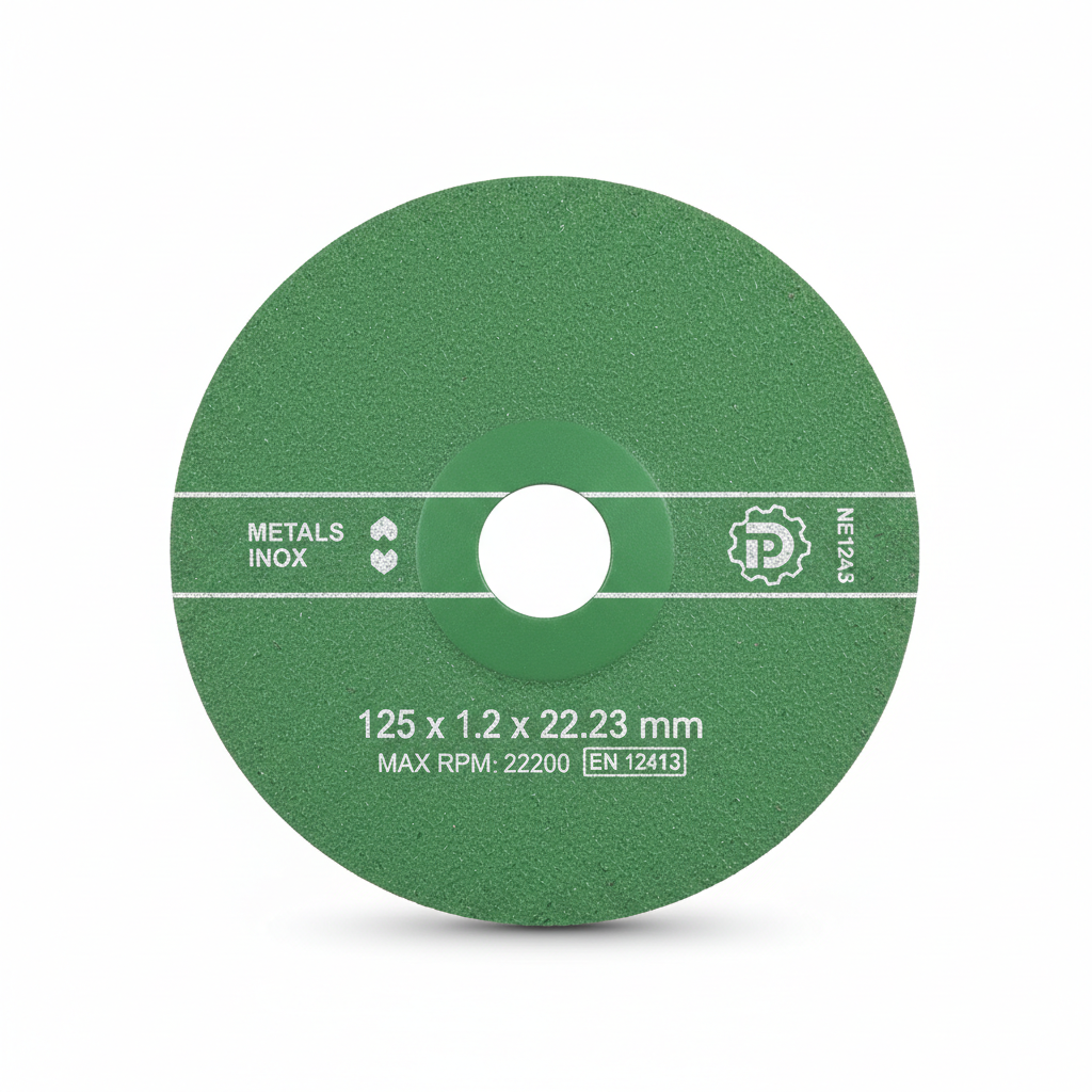 Disc abraziv verde - vedere principală